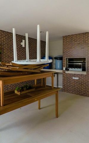 Apartamento à venda com 39m², 1 quarto e 1 vagaÁrea comum - Churrasqueira