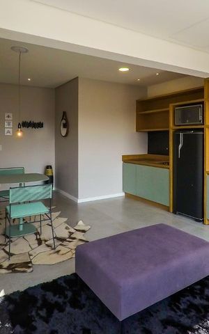Apartamento à venda com 39m², 1 quarto e 1 vagaCozinha