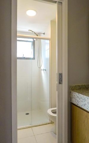 Apartamento à venda com 39m², 1 quarto e 1 vagaBanheiro
