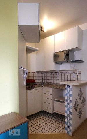 Apartamento à venda com 28m², 1 quarto e 1 vagaCozinha
