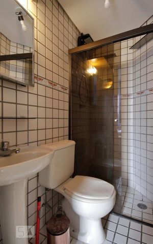 Apartamento à venda com 28m², 1 quarto e 1 vagaBanheiro da Suíte
