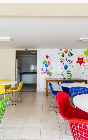 Apartamento para alugar com 126m², 3 quartos e 2 vagas Apartamento para alugar com 126m², 3 quartos e 2 vagasÁrea comum - Salão de festas