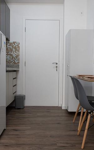Studio à venda com 28m², 1 quarto e sem vagaSala / Cozinha