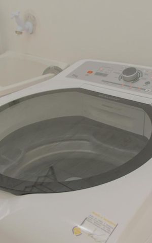 Apartamento para alugar com 25m², 1 quarto e sem vagaDetalhe da area de serviço