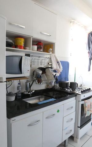 Apartamento para alugar com 42m², 2 quartos e 1 vagaCozinha e Área de Serviço