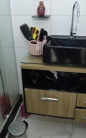 Casa à venda com 100m², 3 quartos e sem vagaBanheiro do Quarto 3