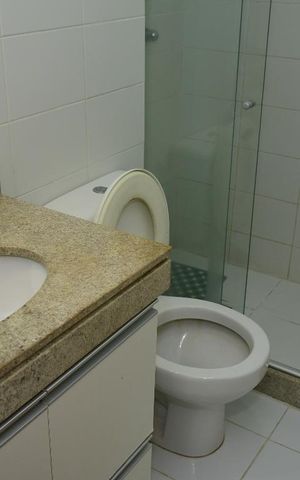 Casa de condomínio à venda com 115m², 3 quartos e 2 vagasBanheiro do Quarto 3
