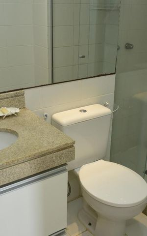 Casa de condomínio à venda com 115m², 3 quartos e 2 vagasBanheiro Social