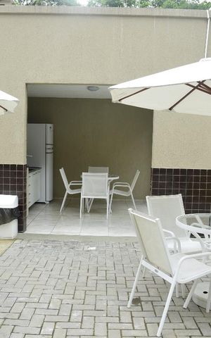 Apartamento à venda com 45m², 2 quartos e 1 vagaÁrea comum - Churrasqueira