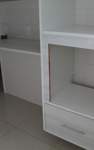 Casa de condomínio à venda com 69m², 2 quartos e 1 vagaCozinha - Armários