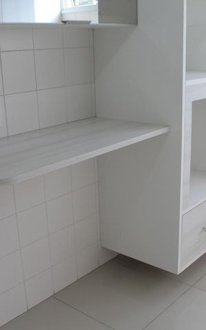Casa de condomínio à venda com 69m², 2 quartos e 1 vagaCozinha - Armários