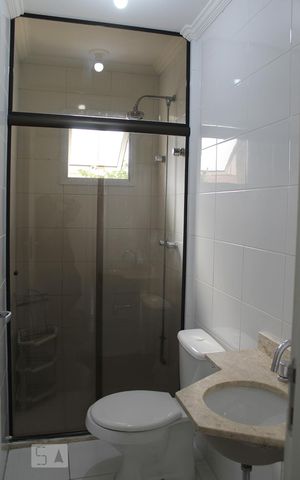 Casa de condomínio à venda com 69m², 2 quartos e 1 vagaBanheiro