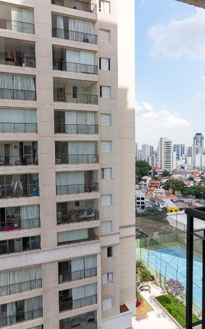 Apartamento para alugar com 84m², 2 quartos e 2 vagasVista quarto 1