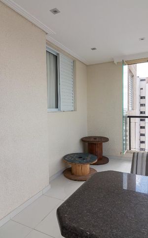 Apartamento para alugar com 84m², 2 quartos e 2 vagasVaranda gourmet