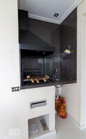 Apartamento para alugar com 84m², 2 quartos e 2 vagasVaranda gourmet - churrasqueira