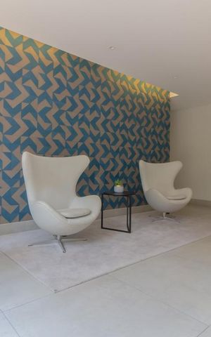 Apartamento à venda com 35m², 1 quarto e sem vaga Apartamento à venda com 35m², 1 quarto e sem vagaHall social