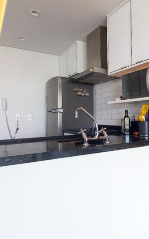 Apartamento à venda com 58m², 2 quartos e 1 vagaCozinha
