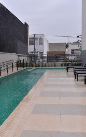 Studio para alugar com 30m², 1 quarto e 1 vagaPiscina