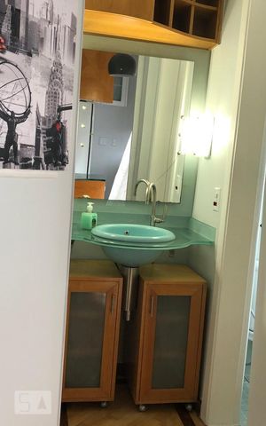Apartamento para alugar com 33m², 1 quarto e 1 vaga