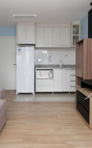 Studio à venda com 37m², 1 quarto e 1 vagaStudio