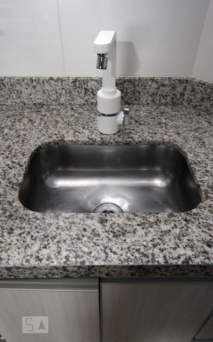 Studio à venda com 37m², 1 quarto e 1 vagaCozinha
