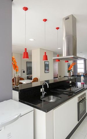 Apartamento à venda com 40m², 1 quarto e 1 vaga Apartamento à venda com 40m², 1 quarto e 1 vagaCopa salão de festas