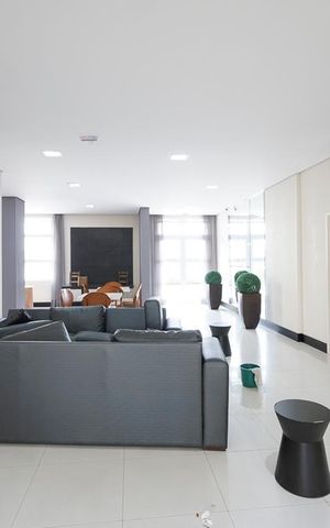 Apartamento à venda com 40m², 1 quarto e 1 vaga Apartamento à venda com 40m², 1 quarto e 1 vagaSalão de festas