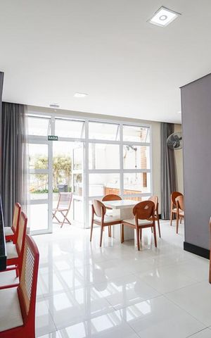 Apartamento à venda com 40m², 1 quarto e 1 vaga Apartamento à venda com 40m², 1 quarto e 1 vagaSalão de festas