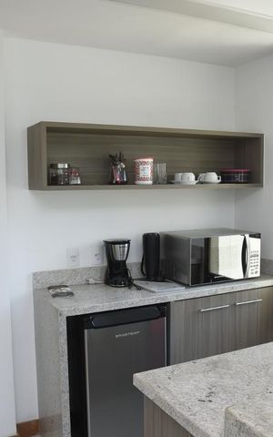 Studio à venda com 35m², 1 quarto e 1 vagaCozinha