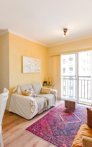 Apartamento para alugar com 52m², 2 quartos e 1 vaga Apartamento para alugar com 52m², 2 quartos e 1 vagaSala