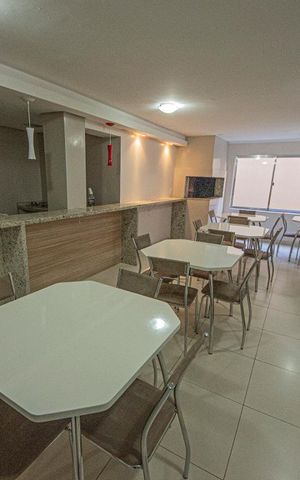 Apartamento para alugar com 79m², 2 quartos e sem vagaÁrea comum - Salão de festas