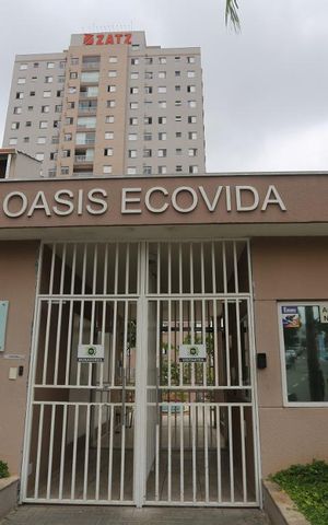 Apartamento à venda com 49m², 2 quartos e 1 vagaFachada do Condomínio