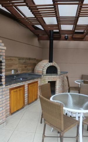 Apartamento à venda com 49m², 2 quartos e 1 vagaChurrasqueira