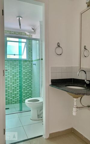 Apartamento para alugar com 50m², 2 quartos e 1 vaga Apartamento para alugar com 50m², 2 quartos e 1 vagaBanheiro