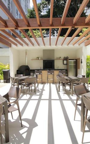 Apartamento para alugar com 56m², 2 quartos e 1 vagaChurrasqueira