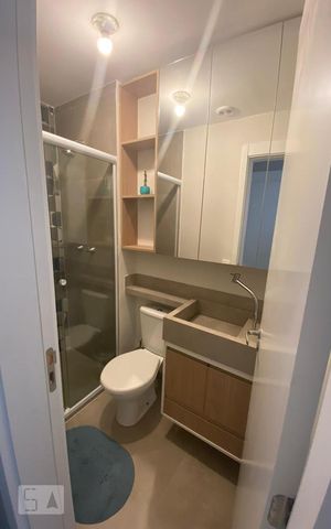 Apartamento para alugar com 56m², 2 quartos e 1 vaga Apartamento para alugar com 56m², 2 quartos e 1 vagaBanheiro Suíte 1