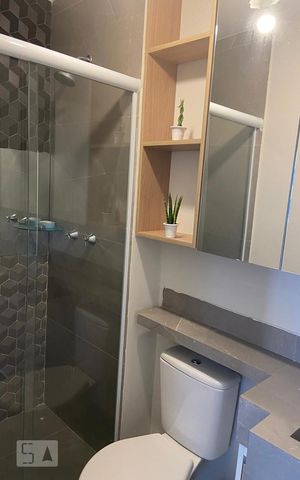 Apartamento para alugar com 56m², 2 quartos e 1 vaga Apartamento para alugar com 56m², 2 quartos e 1 vagaBanheiro Social