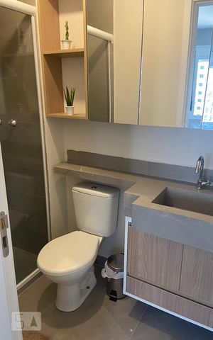 Apartamento para alugar com 56m², 2 quartos e 1 vaga Apartamento para alugar com 56m², 2 quartos e 1 vagaBanheiro Suíte 1