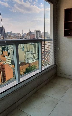 Apartamento à venda com 40m², 1 quarto e 1 vagaVaranda