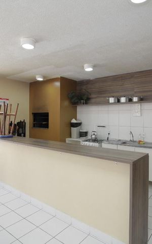 Apartamento à venda com 43m², 2 quartos e 1 vagaÁrea comum - Salão de festas