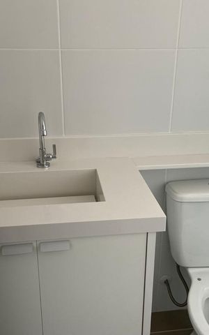 Apartamento para alugar com 55m², 2 quartos e 1 vaga Apartamento para alugar com 55m², 2 quartos e 1 vagaBanheiro