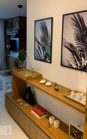 Apartamento à venda com 40m², 1 quarto e sem vaga Apartamento à venda com 40m², 1 quarto e sem vagaSala
