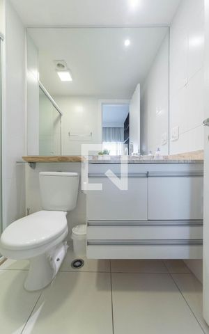 Apartamento à venda com 33m², 1 quarto e 1 vaga Apartamento à venda com 33m², 1 quarto e 1 vagaBanheiro