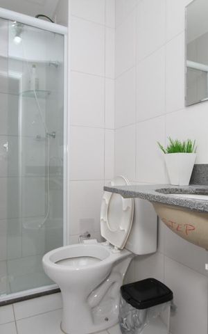 Apartamento para alugar com 33m², 2 quartos e sem vagaBanheiro