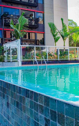 Studio à venda com 69m², 1 quarto e 2 vagasÁrea comum - Piscina