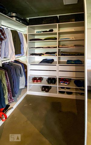 Studio à venda com 69m², 1 quarto e 2 vagasCloset