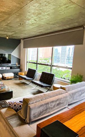 Studio à venda com 69m², 1 quarto e 2 vagasSala 