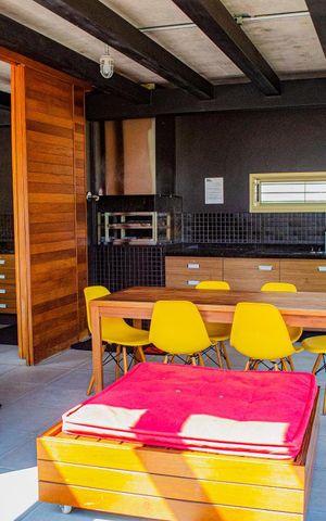 Studio à venda com 69m², 1 quarto e 2 vagasÁrea comum - Salão de festas