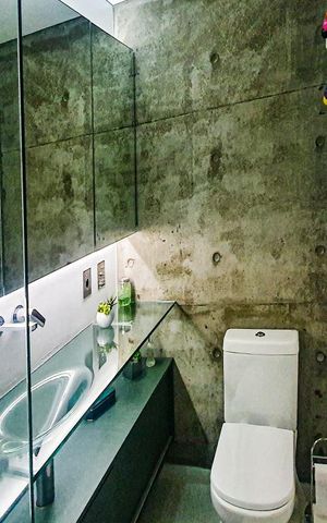 Studio à venda com 69m², 1 quarto e 2 vagasBanheiro 