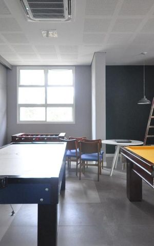 Apartamento para alugar com 40m², 1 quarto e 1 vagaSalão de Jogos